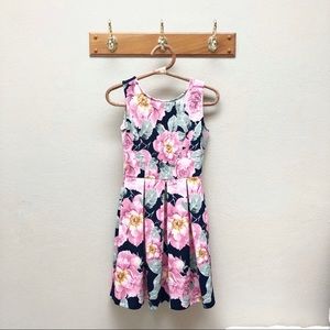Pink Blush Floral Mini Dress